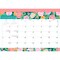 Bonnie Marcus OFFICIAL | 2027 14 x 10 Inch 18 Months Monthly Desk Pad Calendar | July 2026 - December 2027 | Sticker Sheet | Plato | Fashion Designer Stationery
